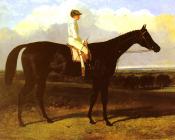 约翰弗雷德里克赫尔林 - Jonathan Wild, a drak bay Race Horse, at Goodwood